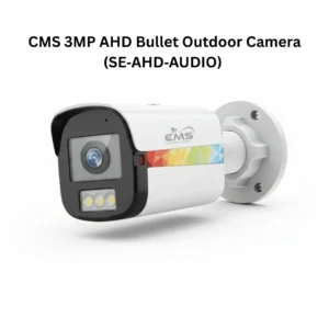 CMS 3MP AHD Bullet Outdoor Camera (SE‑AHD‑AUDIO) | Color Night Vision | 3.6mm Lens